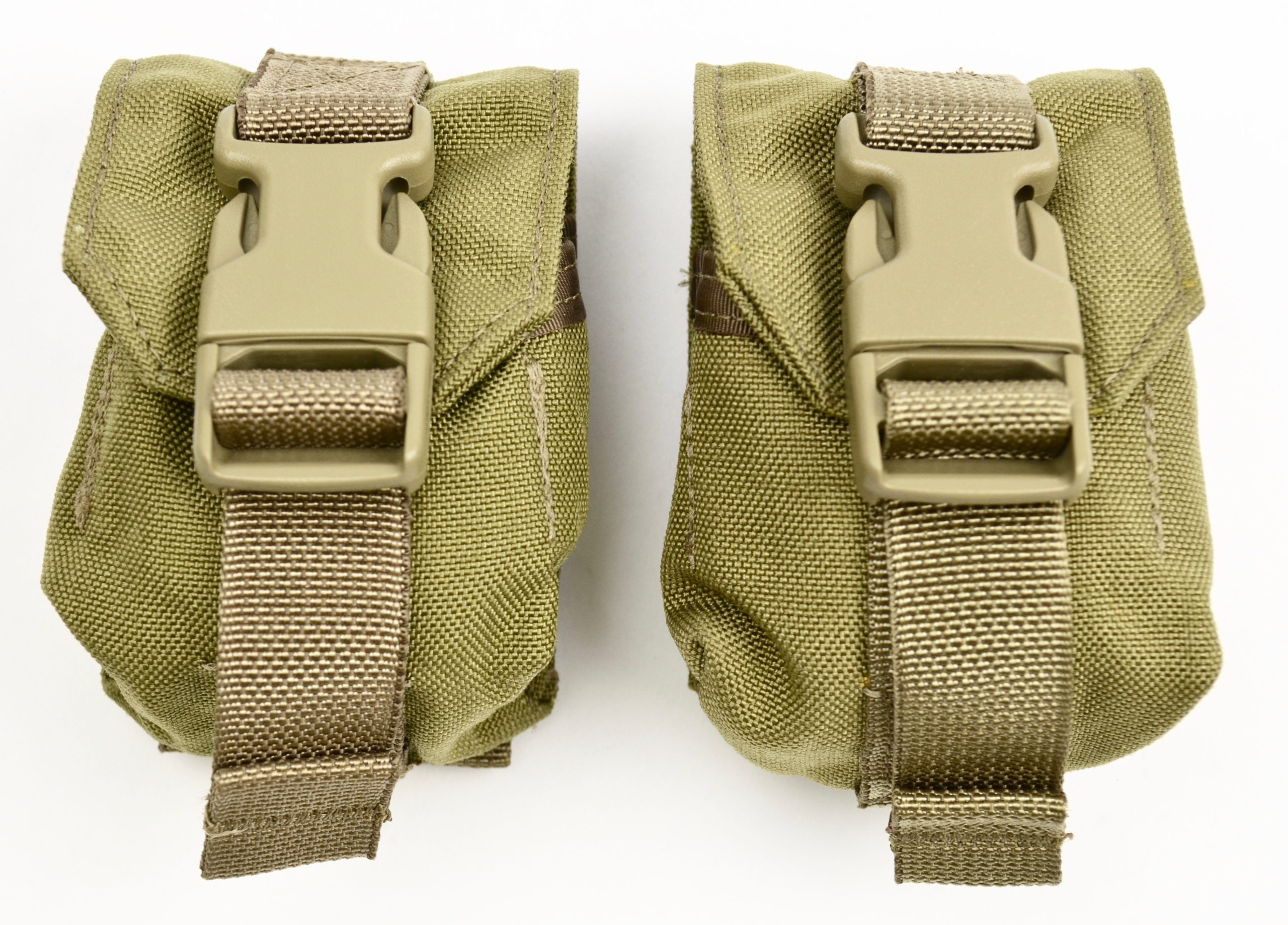 LOT OF 100 EAGLE INDUSTRIES USMC FRAG GRENADE POUCH'S SINGLE MC-FGC-1-MS-COY NEW 