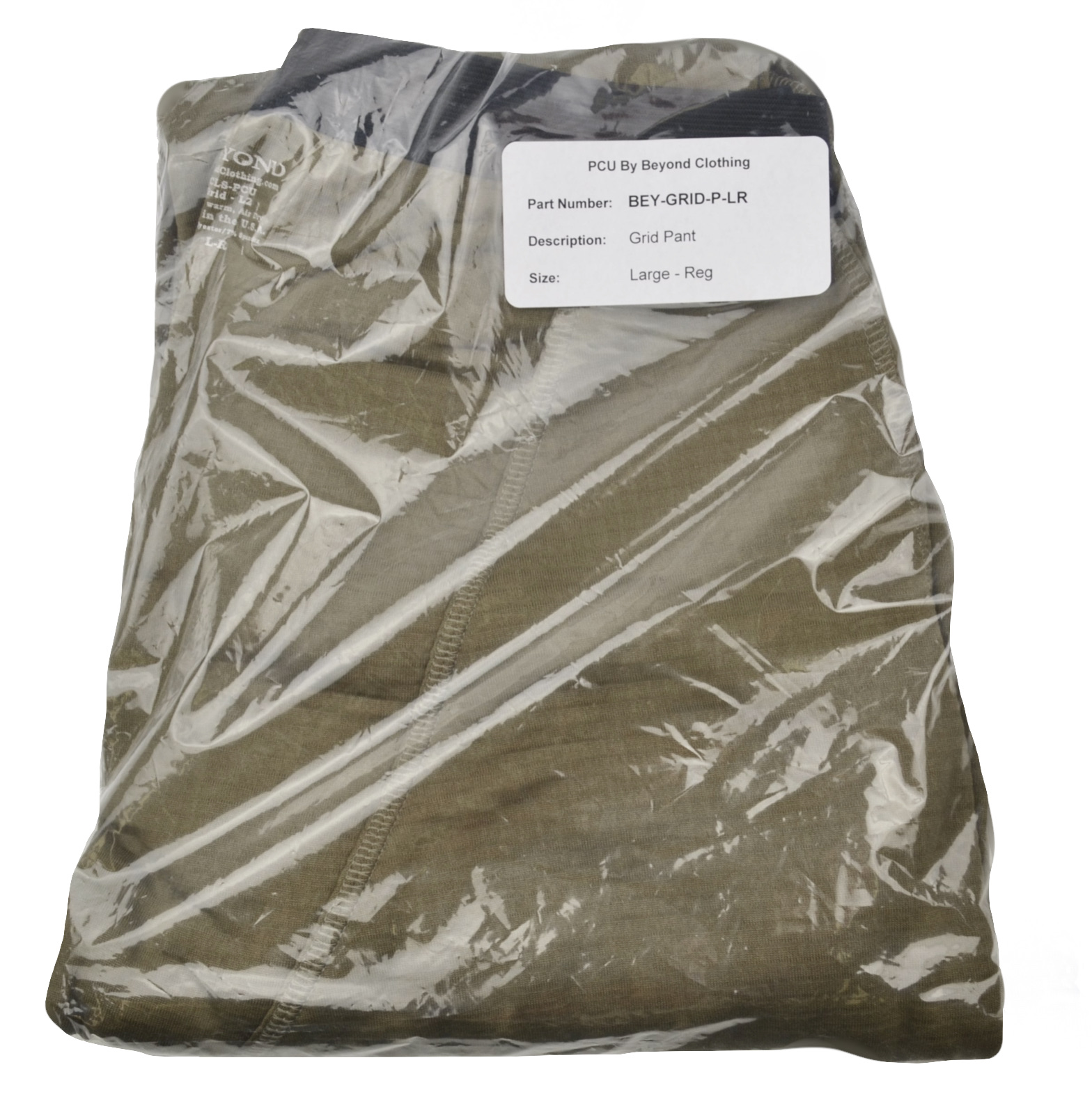 Beyond PCU level 2 Fleece Grid Pants Coyote Large Regular - Image 2